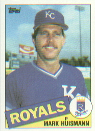 1985 Topps Baseball Cards      644     Mark Huismann